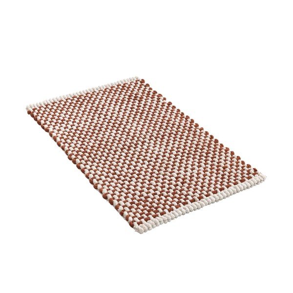 Covoraș de baie teracotă 50x80 cm Rafael – douceur d'intérieur-image-4