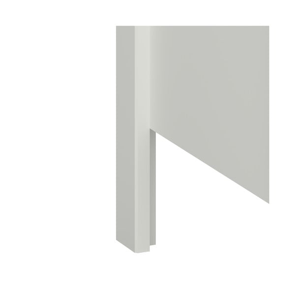 Șifonier gri cu oglindă 49.3x195 cm Tromsö - Tvilum-image-4