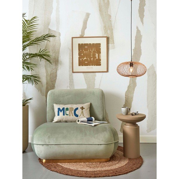 Lustră în culoarea bronz cu abajur din bambus ø 40 cm Cango – Good&Mojo-image-3