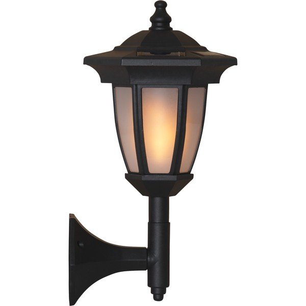 Corp de iluminat solar de exterior cu LED Star Trading Flame, negru-image-4
