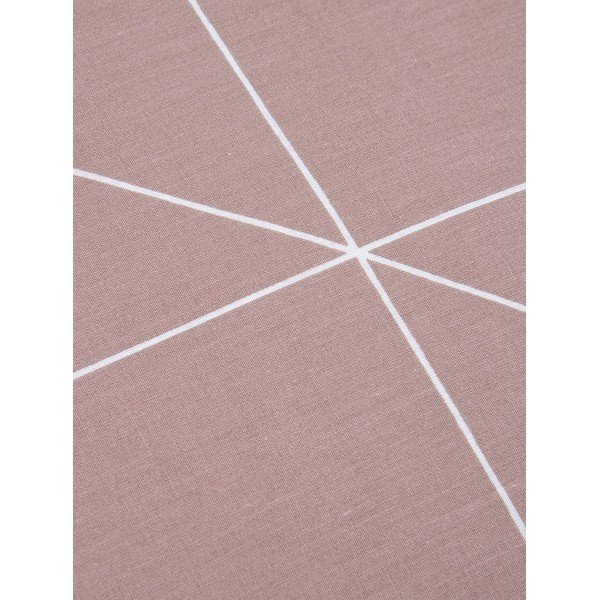 Față de pernă decorativă din bumbac ranforce by46, 40 x 80 cm, roz-image-4
