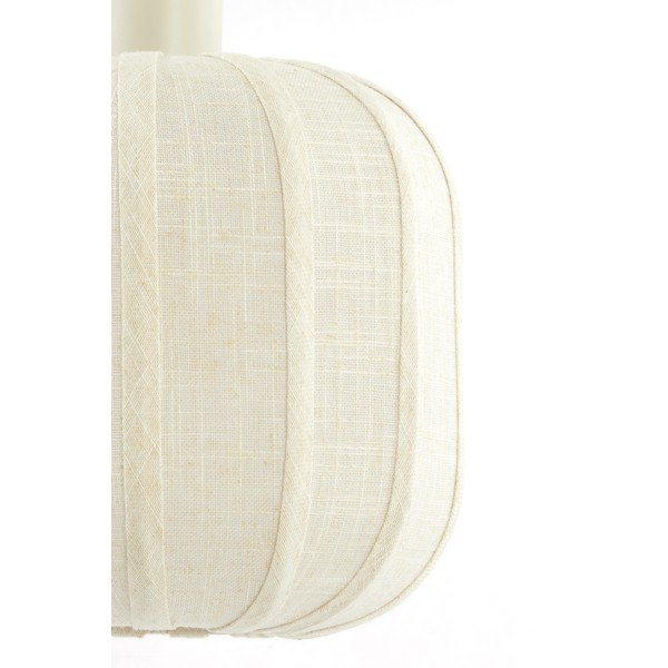 Lustră crem cu abajur textil ø 50 cm Tufia – Light & Living-image-4
