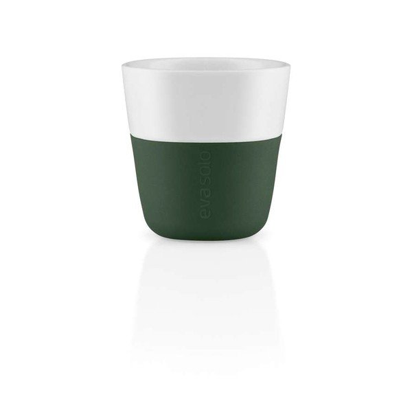 Set de 2 cești de espresso din porțelan verde și alb de 80 ml - Eva Solo-image-2