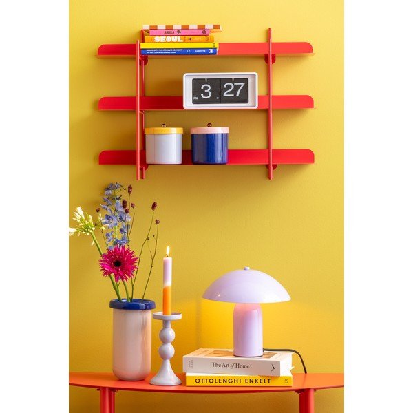 Raft roșu etajat din metal 60 cm Cool Retro – PT LIVING-image-1