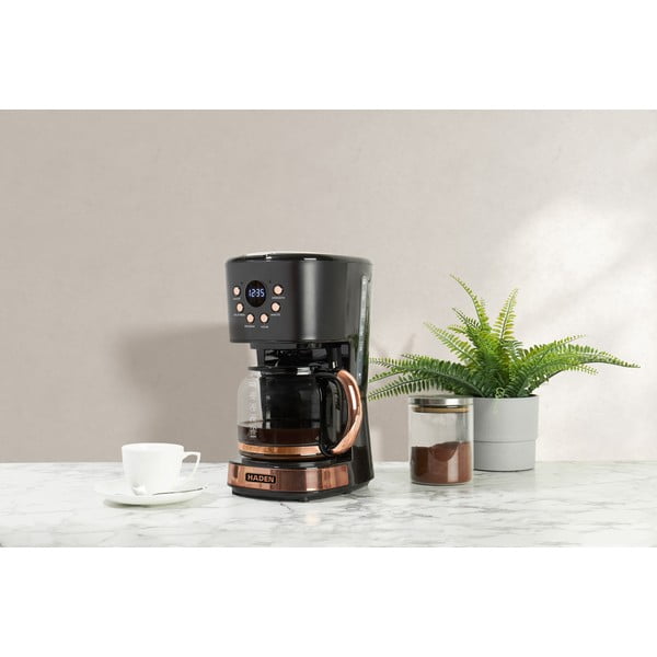 Aparat de cafea negru/arămiu – Haden-image-2