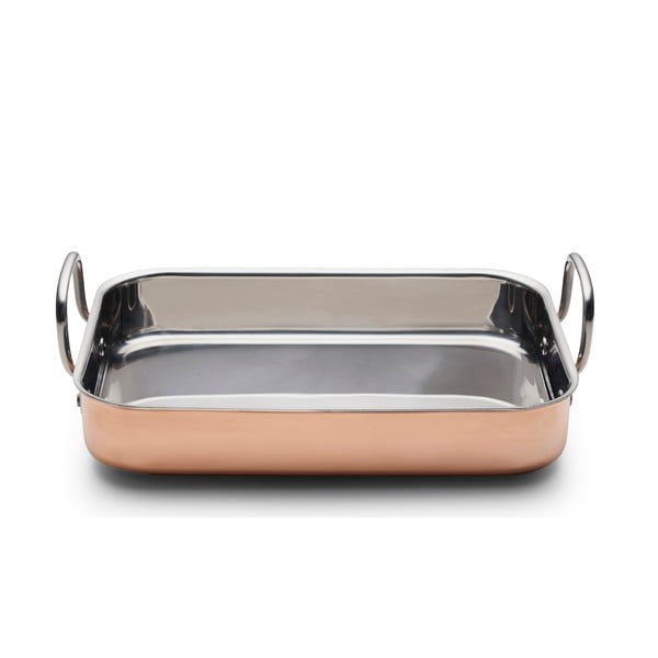 Tavă de copt din cupru/din oțel inoxidabil 25,5x35 cm – Blomsterbergs