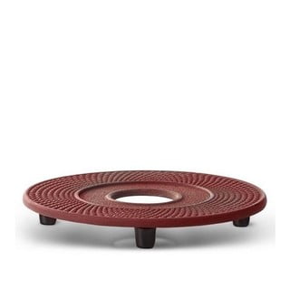 Suport din fontă pentru ceainic Bredemeijer Xilin, ⌀ 13,4 cm, roșu