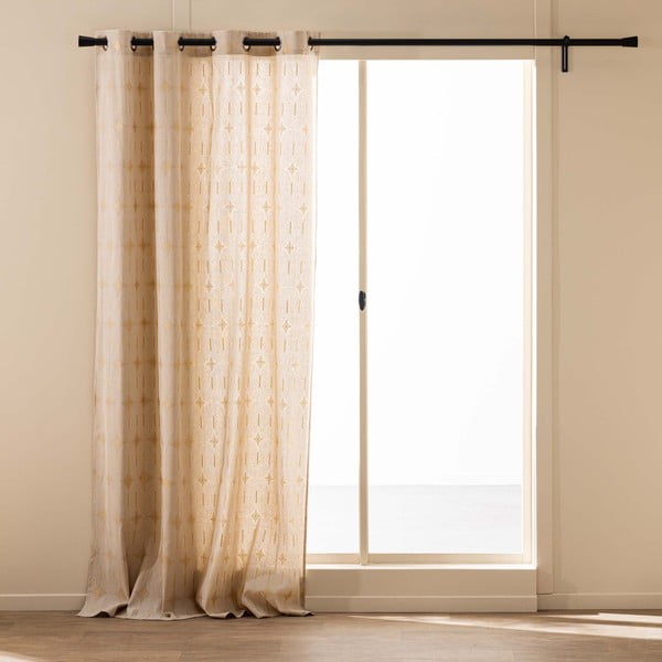 Draperie bej 140x240 cm Ondine – douceur d'intérieur