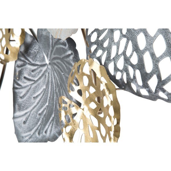 Decorațiune suspendată metalică Mauro Ferretti Ory -C-, 110 x 66 cm, motive frunze-image-4