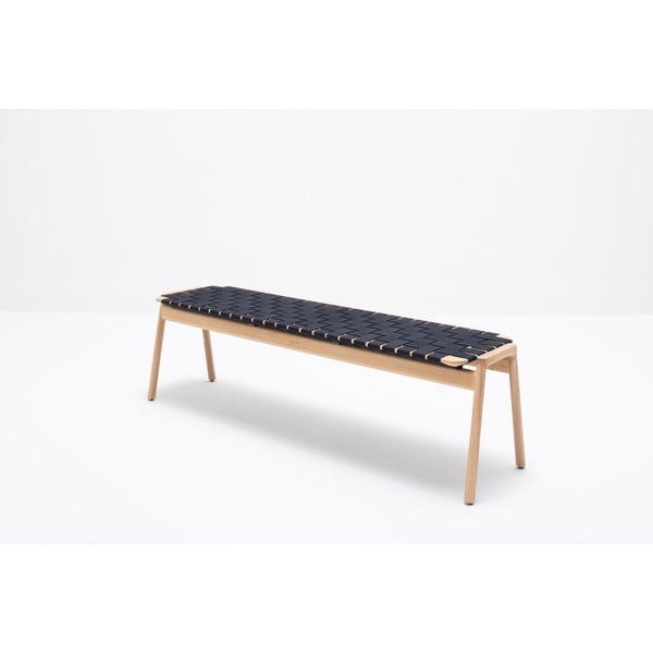 Bancă negru/natural Klupa - Gazzda-image-4