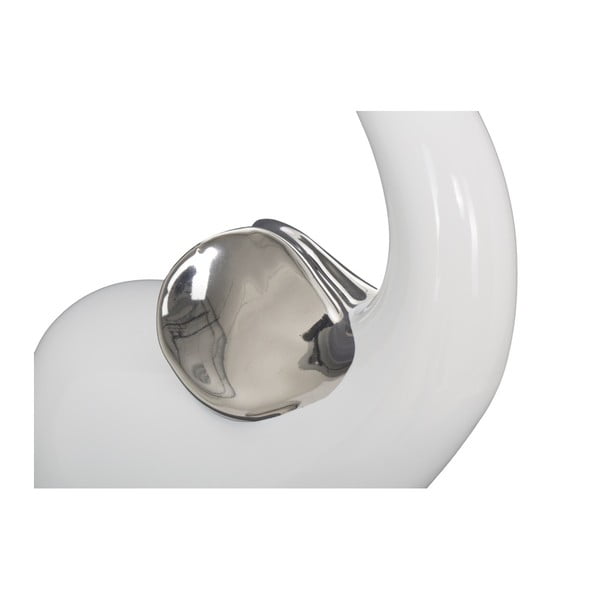 Statuetă decorativă din ceramică Mauro Ferretti Elefante Elephunk, înălțime 39,5 cm, alb-image-1