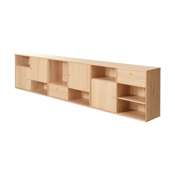 Comodă joasă cu aspect de stejar  267x61 cm Mistral - Hammel Furniture-image-2