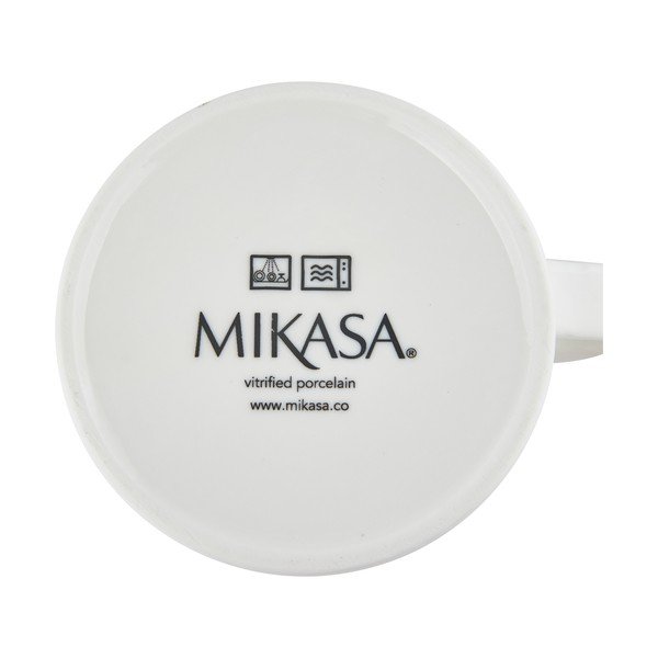 Ceainic din porțelan alb Mikasa Ridget, 1,4 l-image-2