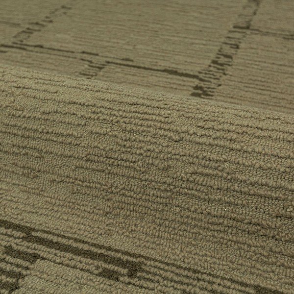 Covor verde țesut manual din lână 160x230 cm Harris Modula Wool – Flair Rugs-image-4