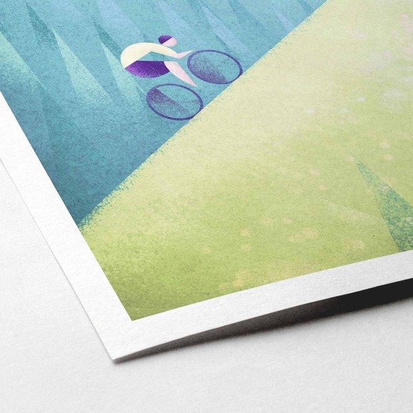 Poster Travelposter Les Pyrenees, A2-image-2