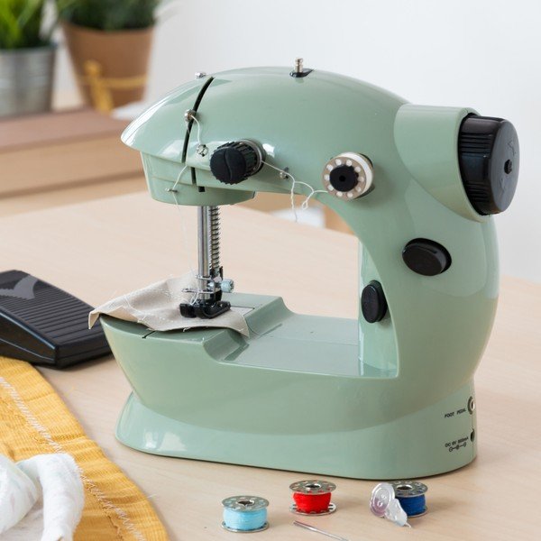 Mașină de cusut InnovaGoods Sewing Machine, verde mentă-image-3