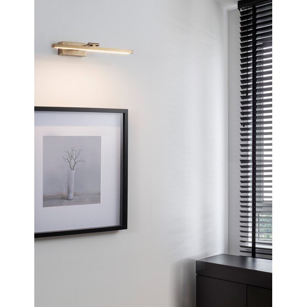 Aplică de perete alămie LED cu structură flexibilă din metal Marnell – Nova Luce-image-1