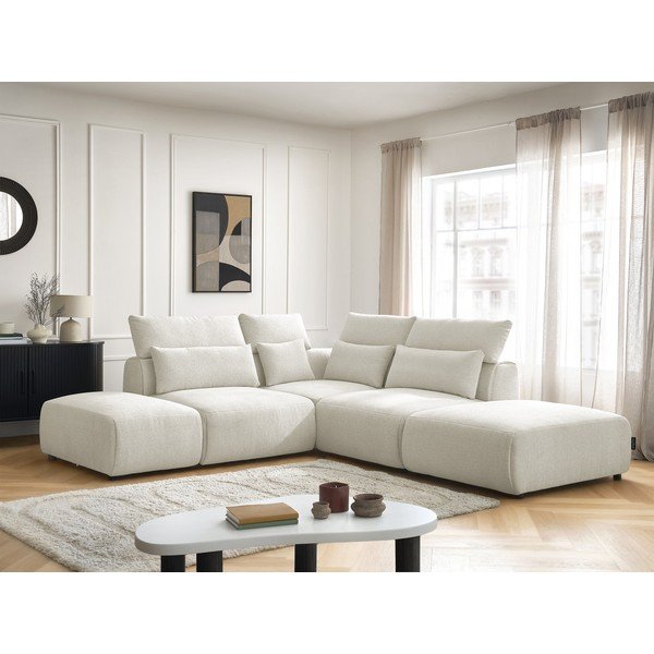 Colțar modular alb reglabil Jana – Bobochic Paris-image-1