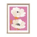 Tablou cu ramă imprimat 30x40 cm Peony Bloom – Styler