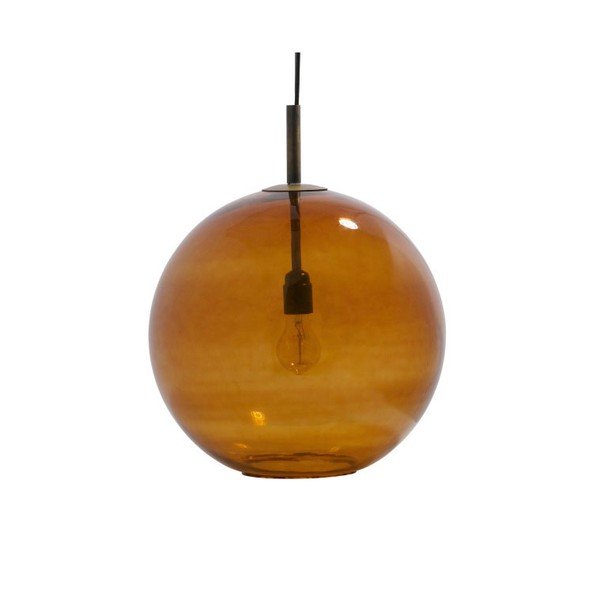 Lustră BePureHome Creative, ⌀ 40 cm, maro