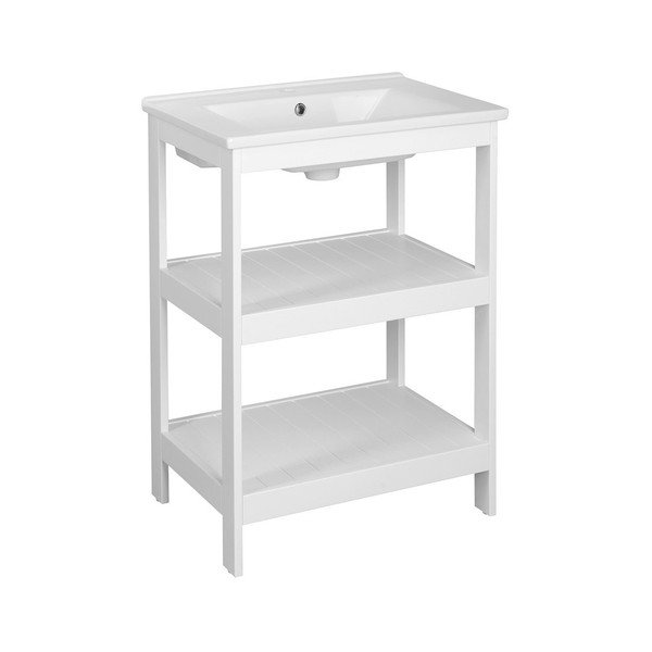 Etajeră fără lavoar albă 61,5x85,5 cm Etide – Sapho