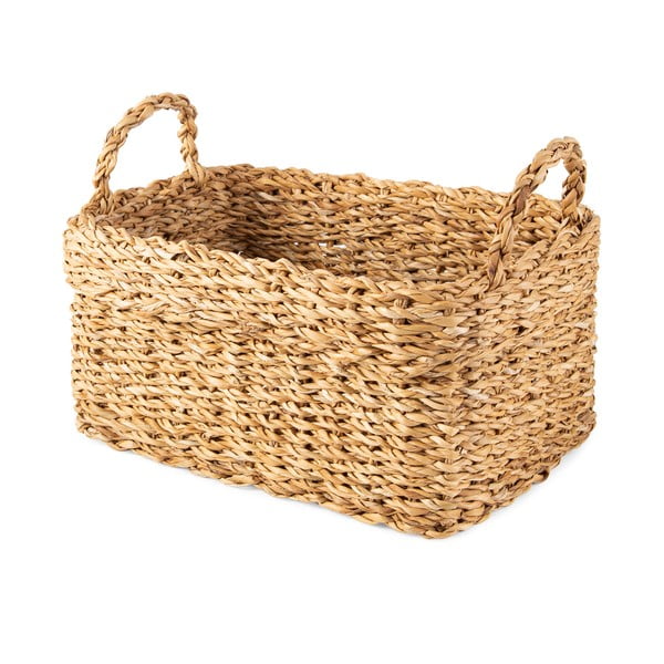 Coș de depozitare din iarbă de mare Compactor Basic, 29 x 20 cm-image-2