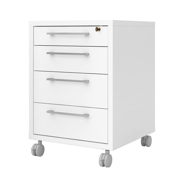 Dulap alb cu încuietoare 48x68 cm Prima – Tvilum-image-3