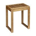 Scaun tip taburet în culoare naturală din lemn de acacia Fondi – Wenko