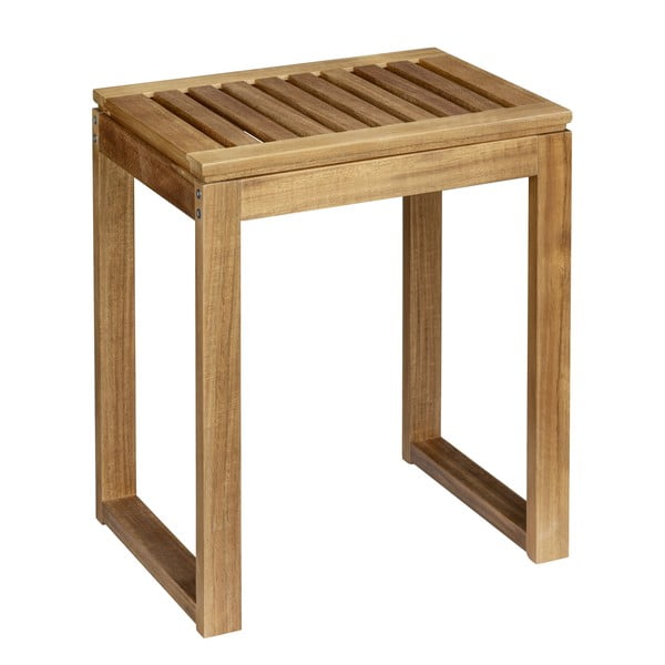 Scaun în culoare naturală din lemn de acacia Fondi – Wenko