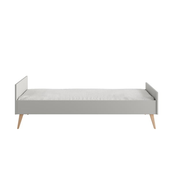 Pat pentru copii  gri 90x200 cm Swing – Pinio-image-2