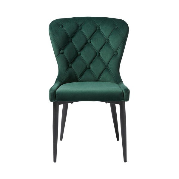 Scaun de dining verde din catifea Granby – Unique Furniture-image-3