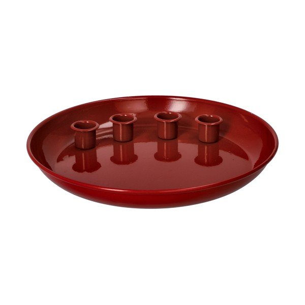 Sfeșnic pentru advent din metal  cu model de Crăciun – Dakls