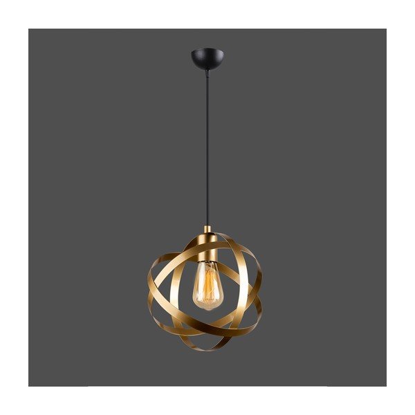Lustră aurie din metal Lama – Squid Lighting-image-1