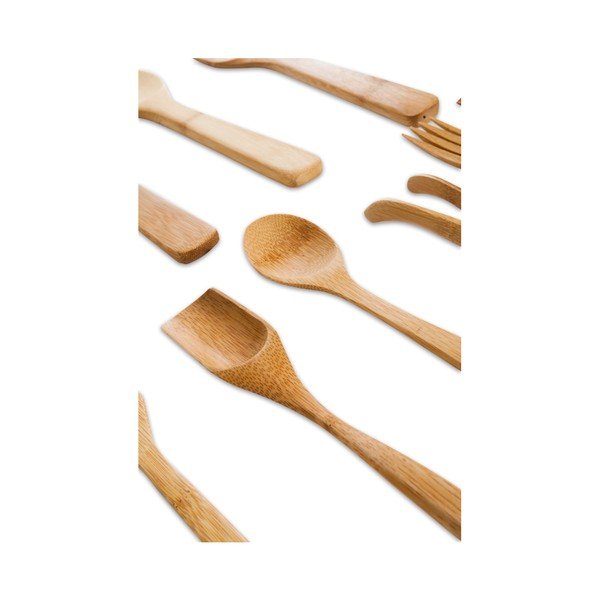 Set 10 ustensile de bucătărie din bambus Bambum Violi-image-2