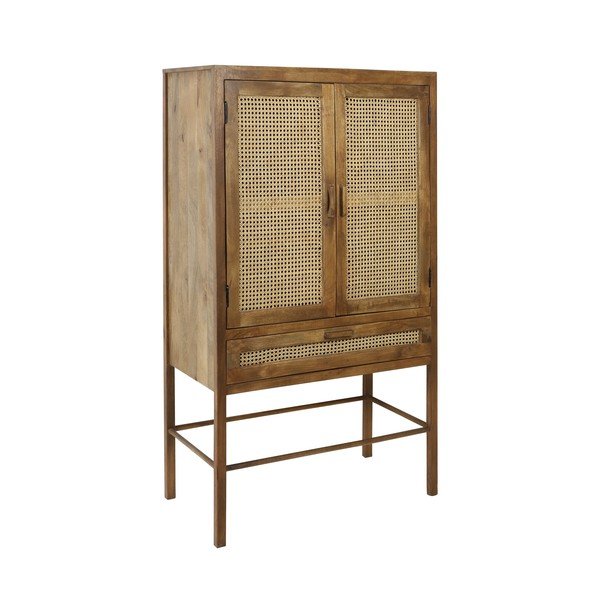 Comodă maro din lemn  de mango 90x160 cm Nipas – Light & Living-image-2