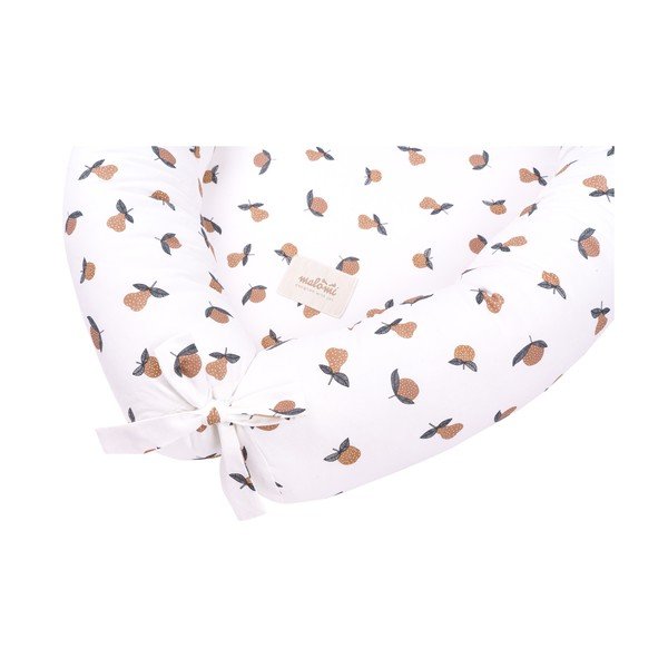 Cuib pentru bebeluș alb Garden Fruits – Malomi Kids-image-2