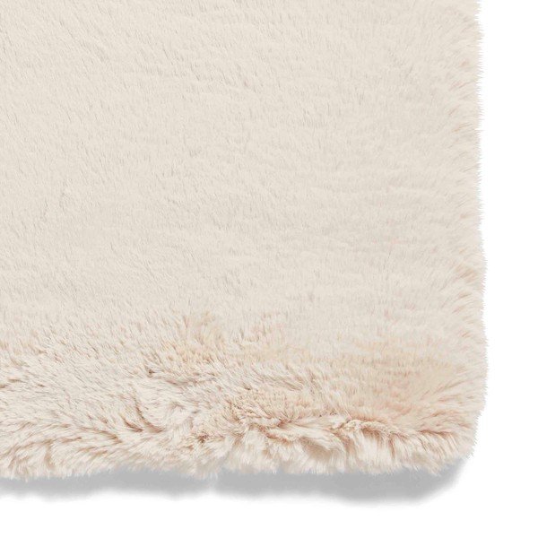 Covor crem 80x150 cm Super Teddy – Think Rugs-image-4