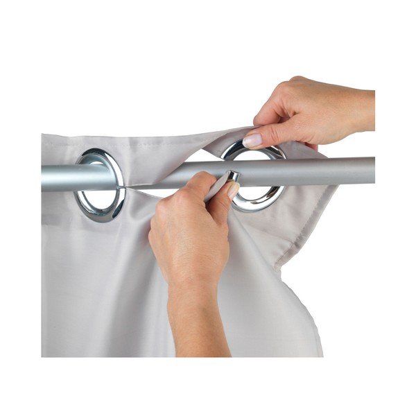 Perdea duș Wenko Comfort Flex, 180 x 200 cm, taupe-image-3