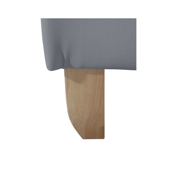 Fotoliu din imitație de piele Max Winzer Verita Leather, gri-image-1