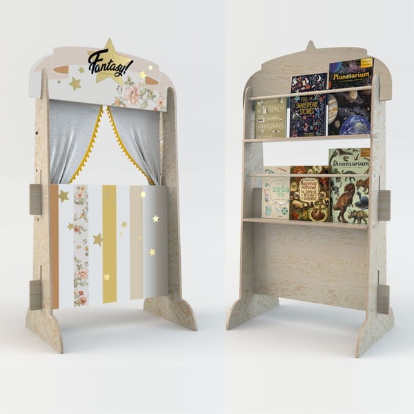 Suport decorativ de perete pentru cărți Dekornik Stand Circ-image-1