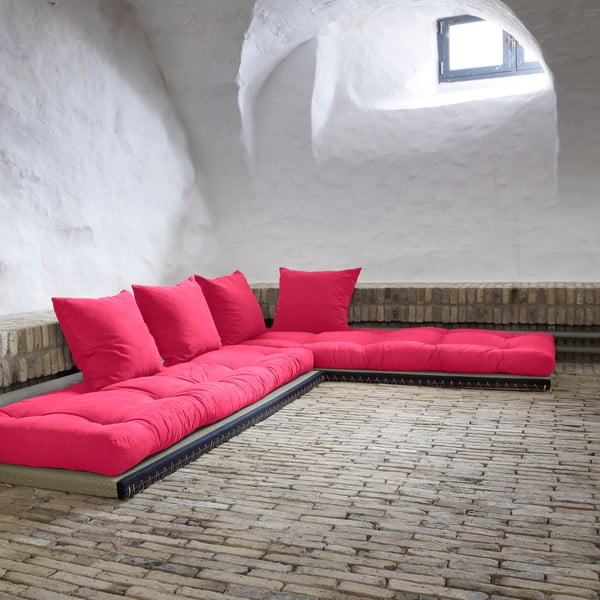 Canapea modulară Karup Chico Magenta-image-1