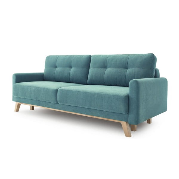 Canapea extensibilă Bobochic Paris Balio, turcoaz-image-2