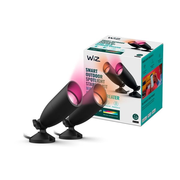 Corp de iluminat smart de exterior LED 5 W Ground Spot Starter Kit – WiZ