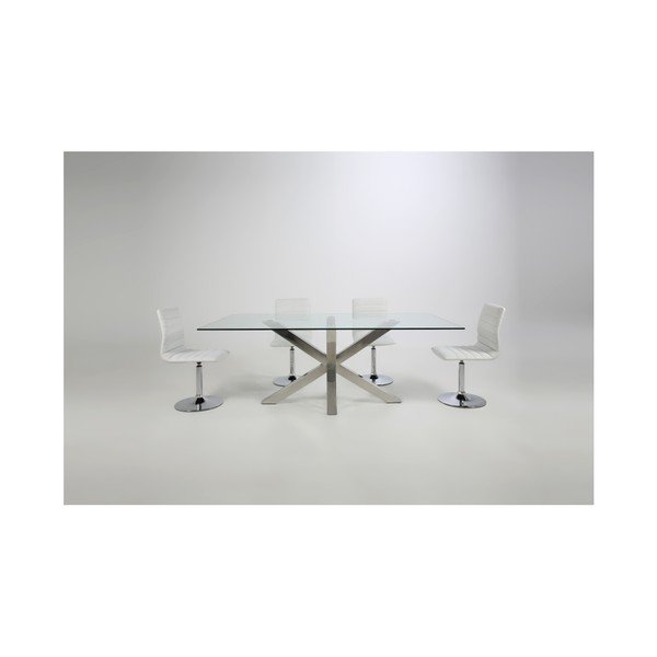Set 2 scaune Actona Piper Dining Set, alb-image-1