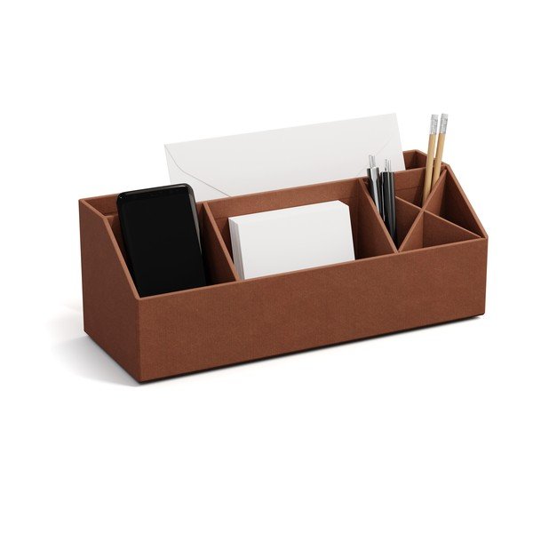 Organizator pentru papetărie din carton Elisa Restore Paper Laminate – Bigso-image-2