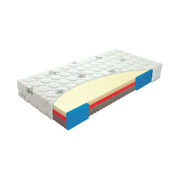 Saltea mediu-fermă din spumă 180x200 cm Comfort Senior – Materasso-image-1