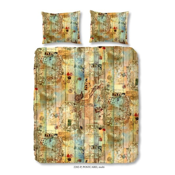 Lenjerie de pat din bumbac satinat Muller Textiels Zunna, 200 x 200 cm
