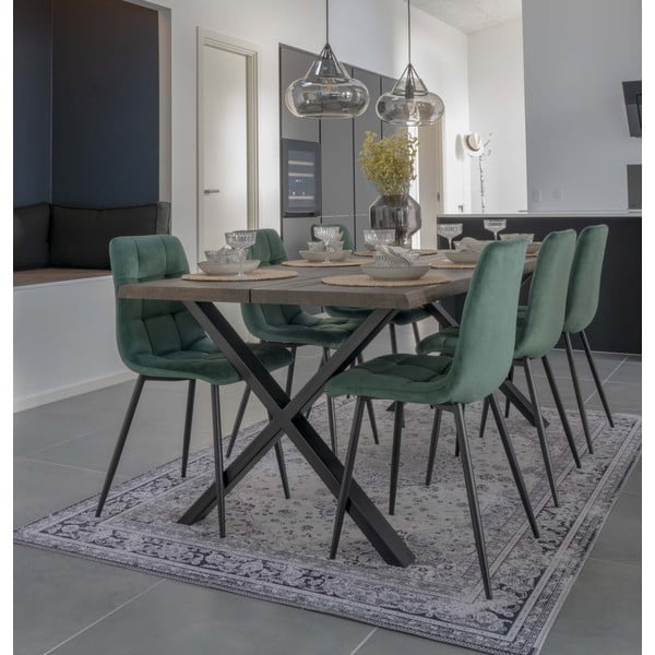 2 scaune de dining verzi Middelfart - House Nordic-image-1