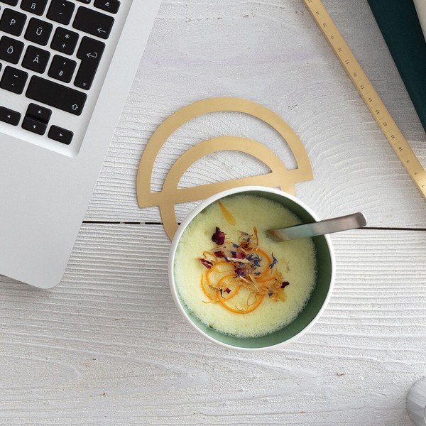 Cană din porțelan Villeroy & Boch Uni, 450 ml, alb-verde-image-1