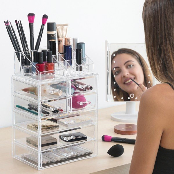 Organizator transparent pentru cosmetice InnovaGoods-image-4